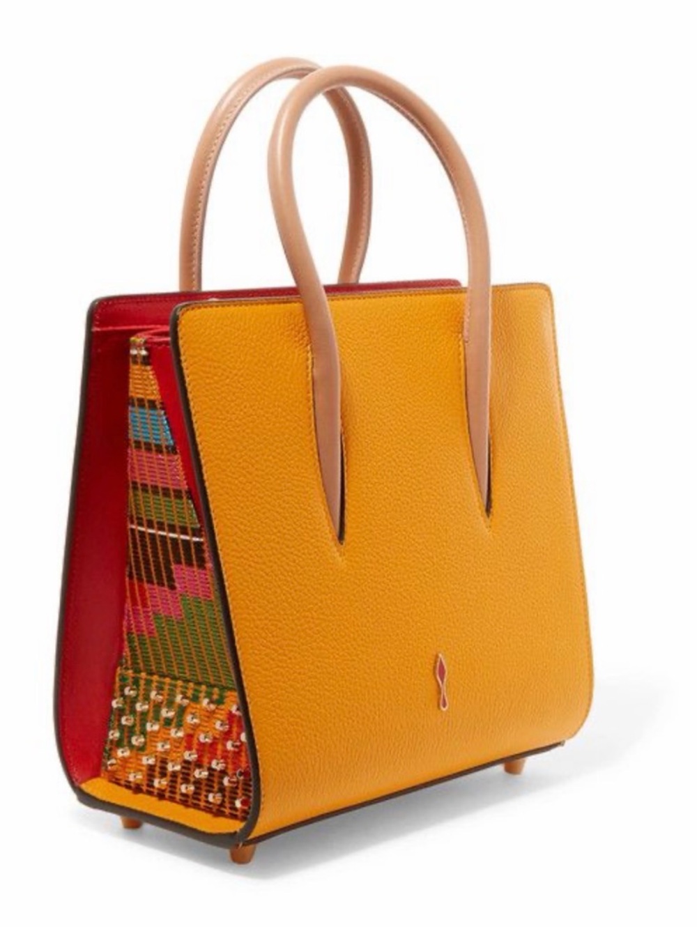 Christian Louboutin Leather Paloma Embroidered